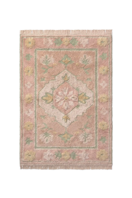 Wasbare vloerkleden - Lorena Canals wasbaar vloerkleed Persian Pink - Vloerkledenloods