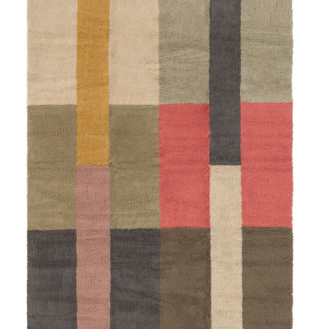 Wasbare vloerkleden - Lorena Canals wasbaar vloerkleed Wool Area Chroma Palette - Vloerkledenloods