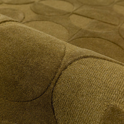 Wollen lopers - Flair Rugs wollen loper Gigi Olive - Vloerkledenloods