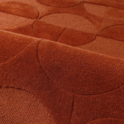 Wollen lopers - Flair Rugs wollen loper Gigi Terracotta - Vloerkledenloods