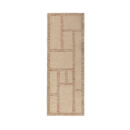 Wollen lopers - Flair Rugs wollen loper Harris Modula Naturel - Vloerkledenloods