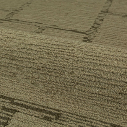 Wollen lopers - Flair Rugs wollen loper Harris Modula Pistachio - Vloerkledenloods