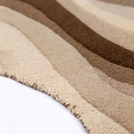 Wollen vloerkleden - Flair Rugs wollen vloerkleed Envy Naturel - Vloerkledenloods