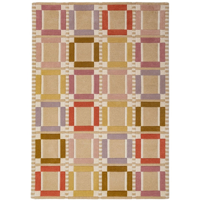 Wollen vloerkleden - Flair Rugs wollen vloerkleed Quadro Pastel - Vloerkledenloods