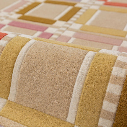 Wollen vloerkleden - Flair Rugs wollen vloerkleed Quadro Pastel - Vloerkledenloods