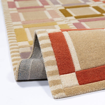 Wollen vloerkleden - Flair Rugs wollen vloerkleed Quadro Pastel - Vloerkledenloods