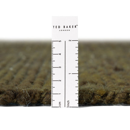 Wollen vloerkleden - Ted Baker Bexley rond wollen vloerkleed Woolwich Groen - Vloerkledenloods