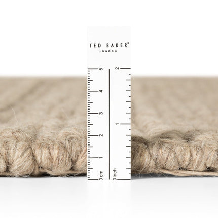 Wollen vloerkleden - Ted Baker Camden wollen vloerkleed Parker Beige - Vloerkledenloods