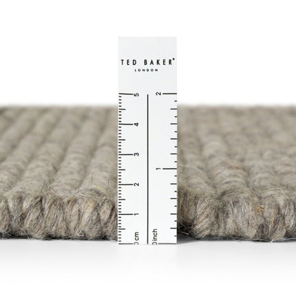 Wollen vloerkleden - Ted Baker Camden wollen vloerkleed Parker Grijs - Vloerkledenloods