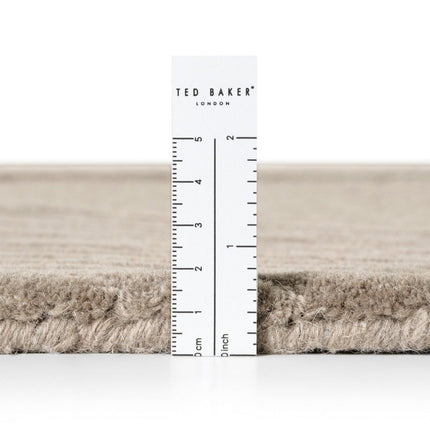 Wollen vloerkleden - Ted Baker Kensington rond wollen vloerkleed Victoria Beige - Vloerkledenloods