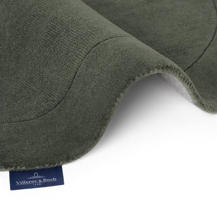 Wollen vloerkleden - Villeroy & Boch 1812 wollen vloerkleed organisch rond Kivi Naturel Groen - Vloerkledenloods