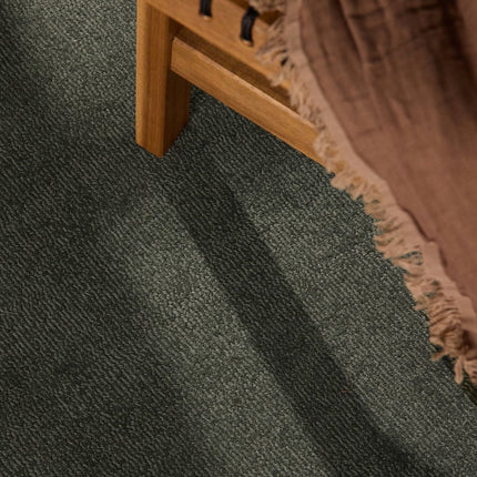 Wollen vloerkleden - Villeroy & Boch 1812 wollen vloerkleed organisch rond Kivi Naturel Groen - Vloerkledenloods
