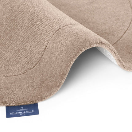 Wollen vloerkleden - Villeroy & Boch 1812 wollen vloerkleed organische vorm Kivi Naturel Beige - Vloerkledenloods