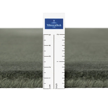 Wollen vloerkleden - Villeroy & Boch 1812 wollen vloerkleed organische vorm Kivi Naturel Groen - Vloerkledenloods