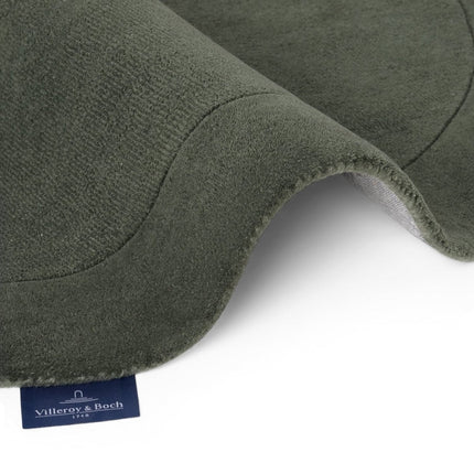 Wollen vloerkleden - Villeroy & Boch 1812 wollen vloerkleed organische vorm Kivi Naturel Groen - Vloerkledenloods