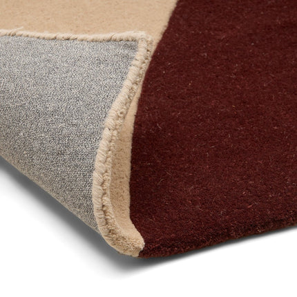 Wollen Vloerkleden - Wollen vloerkleed Alba Velvet Merlot Eva Interior - Vloerkledenloods