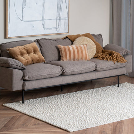 Wollen Vloerkleden - Wollen vloerkleed Nuta ivoor/wit - Interieur05 - Vloerkledenloods