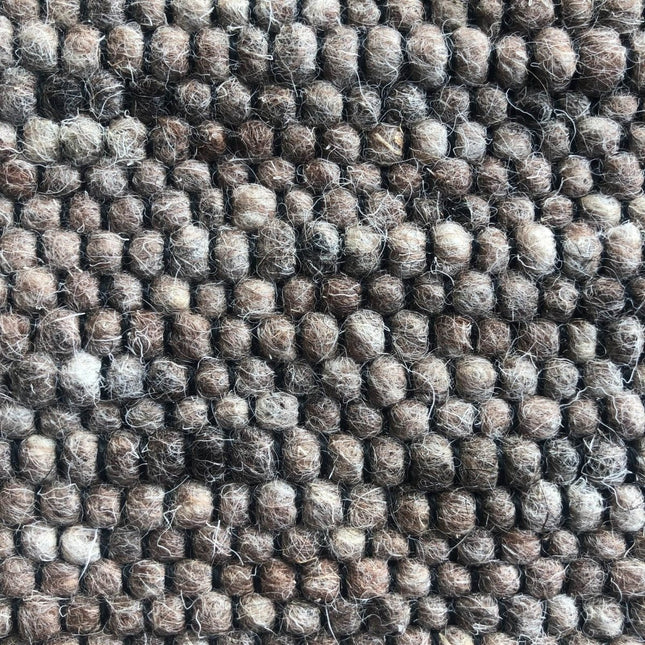 Wollen vloerkleed Basilicaal Black Warp nr.225 Basic Pallio by Brinker - Vloerkledenloods