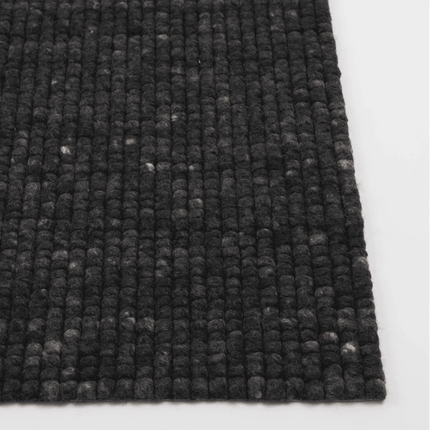 Wollen vloerkleed beach life antraciet 24 - Karpi - Vloerkledenloods