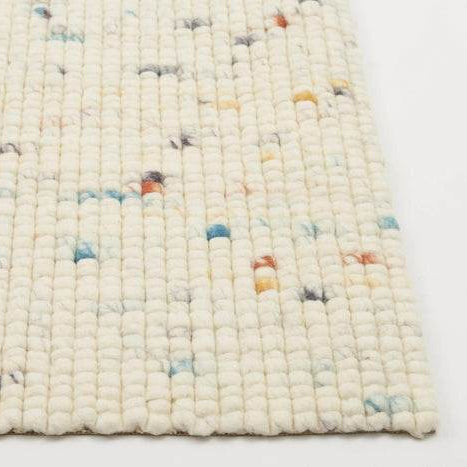 Wollen vloerkleed beach life wit/multi 99 - Karpi - Vloerkledenloods