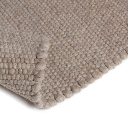 Wollen Vloerkleed Grijs/Beige Vik - Vloerkledenloods