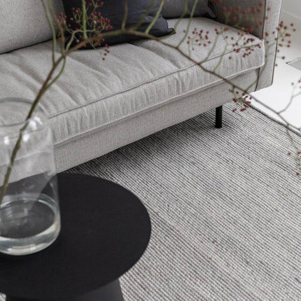Wollen Vloerkleed Lichtgrijs Vik - Vloerkledenloods