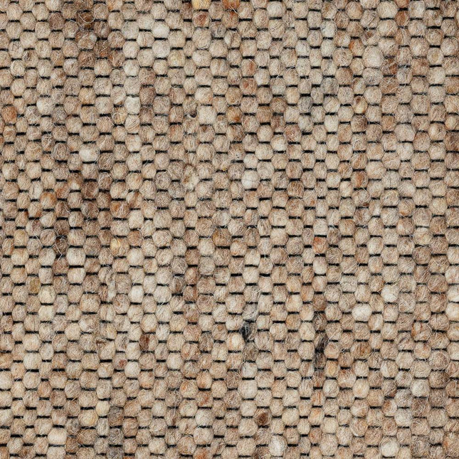 Wollen vloerkleed Vicenza 126 Brons - Eva Interior - Vloerkledenloods