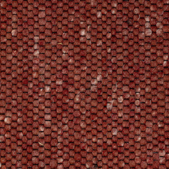 Wollen vloerkleed Vicenza 332 rood - Eva Interior - Vloerkledenloods
